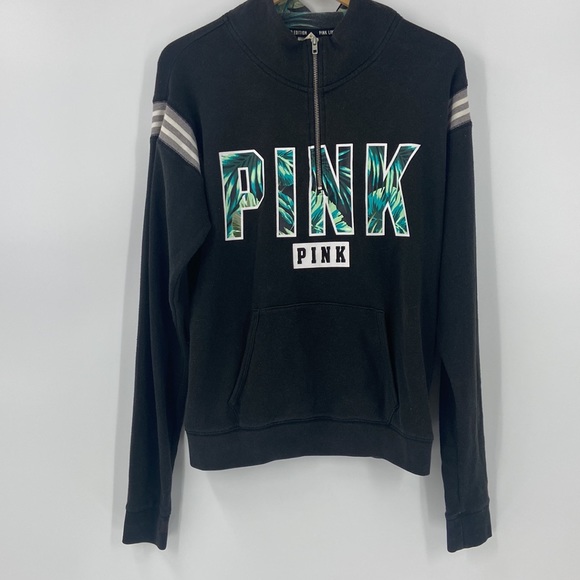 Victoria Secret Pink Limited Edition black sweatshirt medium - Picture 1 of 11
